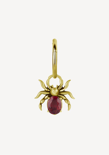 Araignée Charms 18k saphir
