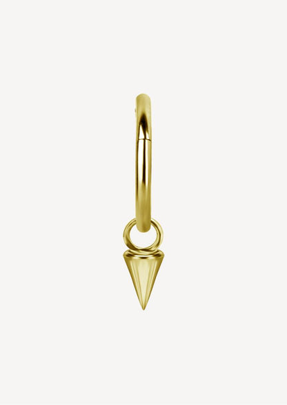 Pendentif Boucle Oreille Pointe Or 18 Carats
