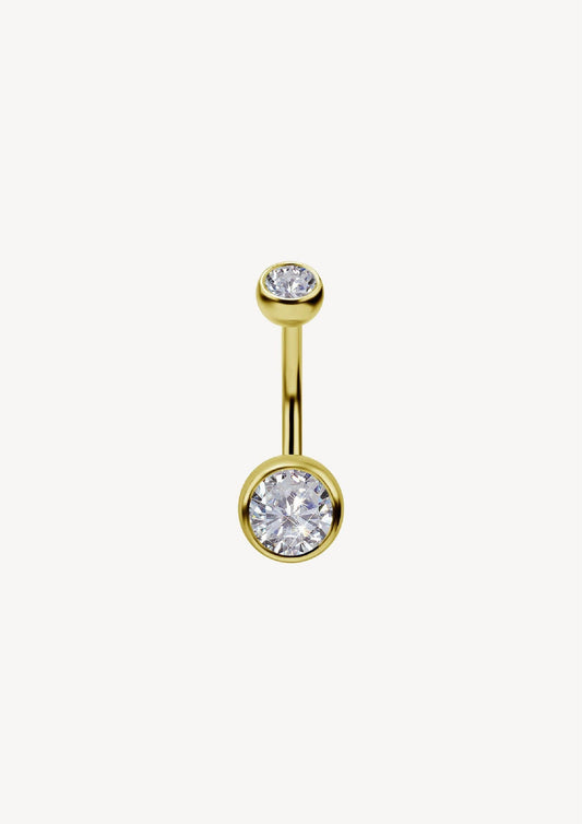 Piercing Banane Diamants Rond 0.25ct | 1ct