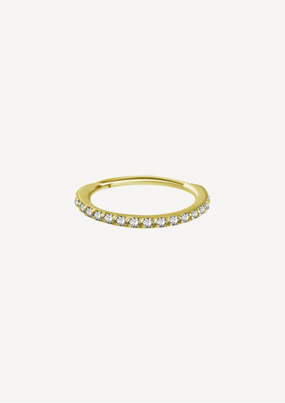 Piercing Ornée Diamant or